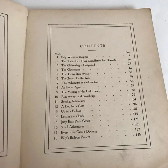 Frances Trego MONTGOMERY / Billy Whiskers' Grandchildren First Edition 1909 - Picture 6 of 12